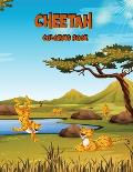 Cheetah Coloring Book: Activity Book for Kids