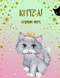 Kitten Coloring Book: Activity Book for Kids