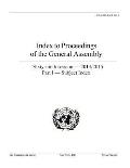 Index to Proceedings of the General Assembly 2014/2015: Part I - Subject Index