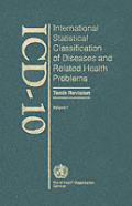 ICD 10 International Statistical Classification of Diseases & Related Health Problems Tenth Edition Volume 1 Tabular List
