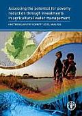 Assessing the Potential for Poverty Reduction Through Investments in Agricultural Water Management: A Methodology for Country Level Analysis [With CDR