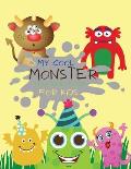 My Cool Monster Coloring Book for Kids: The Monster Book Monster Activity Book Coloring Book for Kids Ages 4-8 Fun Activity