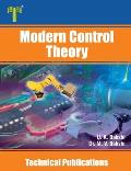 Modern Control Theory: State Variable Analysis of Linear Systems and Analysis of Nonlinear Systems