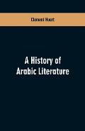 A history of Arabic literature