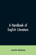 A handbook of English literature