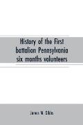 History of the First battalion Pennsylvania six months volunteers and 187th regiment Pennsylvania volunteer infantry; six months and three years servi
