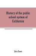 History of the public school system of California