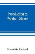 Introduction to political science