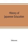 History of Japanese education