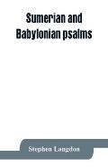 Sumerian and Babylonian psalms