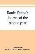 Daniel Defoe's Journal of the plague year