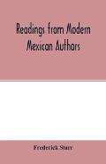 Readings from modern Mexican authors