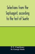 Selections from the Septuagint, according to the text of Swete