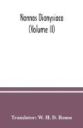 Nonnos Dionysiaca (Volume II)