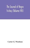 The Journal of Negro history (Volume VIII)