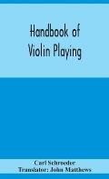 Handbook of violin playing