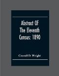 Abstract Of The Eleventh Census: 1890