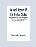 Annual Report Of The United States Geological Survey To The Secretary Of The Interior 1898-99 (Part I) Director'S Report Including Triangulation And S