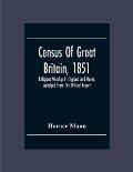Census Of Great Britain, 1851: Religious Worship In England And Wales; Abridged From The Official Report
