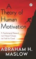 A Theory of Human Motivation (Hardcover Library Edition)
