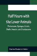 Half Hours with the Lower Animals; Protozoans, Sponges, Corals, Shells, Insects, and Crustaceans