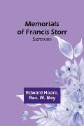 Memorials of Francis Storr: Sermons