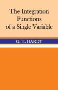 The Integration of Functions of a Single Variable