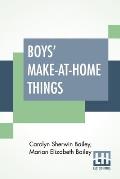 Boys' Make-At-Home Things