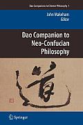 DAO Companion to Neo-Confucian Philosophy