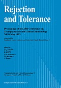 Rejection and Tolerance: Proceedings of the 25th Conference on Transplantation and Clinical Immunology, 24-26 May 1993