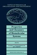 Properties and Chemistry of Biomolecular Systems: Proceedings of the Second Joint Greek-Italian Meeting on Chemistry and Biological Systems and Molecu