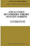 Applications of Category Theory to Fuzzy Subsets