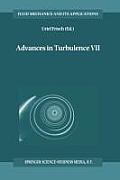 Advances in Turbulence VII: Proceedings of the Seventh European Turbulence Conference, Held in Saint-Jean Cap Ferrat, France, 30 June - 3 July 199