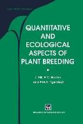 Quantitative and Ecological Aspects of Plant Breeding