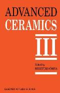 Advanced Ceramics III: Volume 3