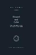 Husserl Und Cohn: Widerspruch, Reflexion, Und Telos in Ph?nomenologie Und Dialektik