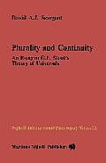 Plurality and Continuity: An Essay in G.F. Stout's Theory of Universals