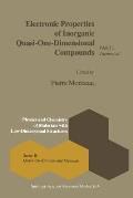 Electronic Properties of Inorganic Quasi-One-Dimensional Compounds: Part I -- Theoretical