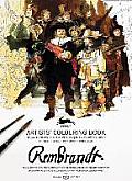 Rembrandt Paintings Artists Colouring Book