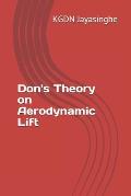 Don's Theory on Aerodynamic Lift