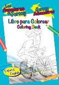 Las Aventuras de Jersey - Jersey Adventures: Bilingual Bilingue - Libro para Colorear - Coloring Book
