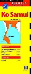 Ko Samui/Southern Thailand Travel Map