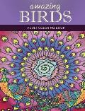Amazing Birds: Adult Coloring Book