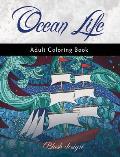 Ocean Life: Adult Coloring Book