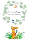 Here I Am - Bunny's Baby Memory Book: Beautiful Baby Journal for First Five Years
