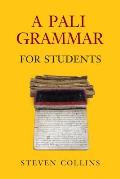 A Pali Grammar for Students