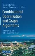 Combinatorial Optimization & Graph Algorithms Communications of Nii Shonan Meetings