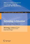 Technology in Education. Innovative Solutions and Practices: Third International Conference, Icte 2018, Hong Kong, China, January 9-11, 2018, Revised