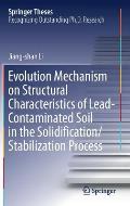 Evolution Mechanism on Structural Characteristics of Lead-Contaminated Soil in the Solidification/Stabilization Process