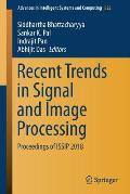 Recent Trends in Signal and Image Processing: Proceedings of Issip 2018